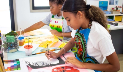 The swimming pool at AKA Maputo. 