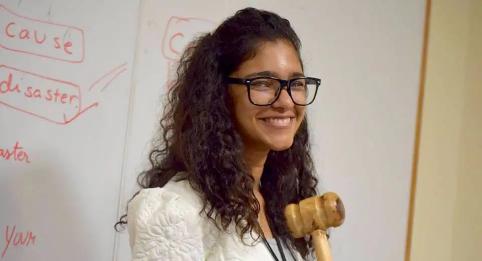 <p>Khushboo Khoja (Class of 2016): Giving back to communities</p>