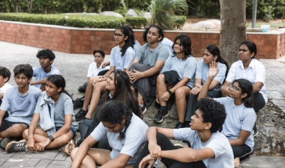 The Academy’s 100-acre campus allows teachers to host classes in different locations and formats.