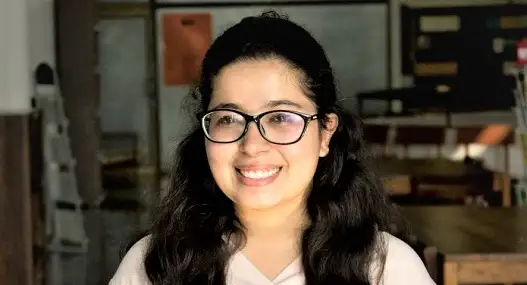 <p>Sarah Keshvani (Class of 2018): Using biology to tackle environmental challenges</p>