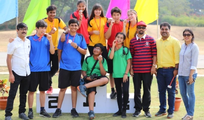 Sports competitions between the four Houses fosters teamwork, school spirit and healthy, constructive competition.