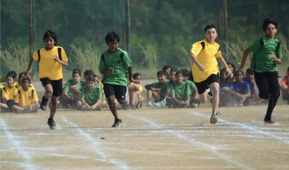 The Academy offers a modern, well-equipped basketball court that inspires skill and teamwork.