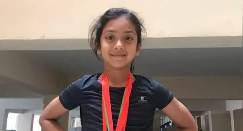<p>Ananya Raju - making waves in the junior gymnastics circuit</p>